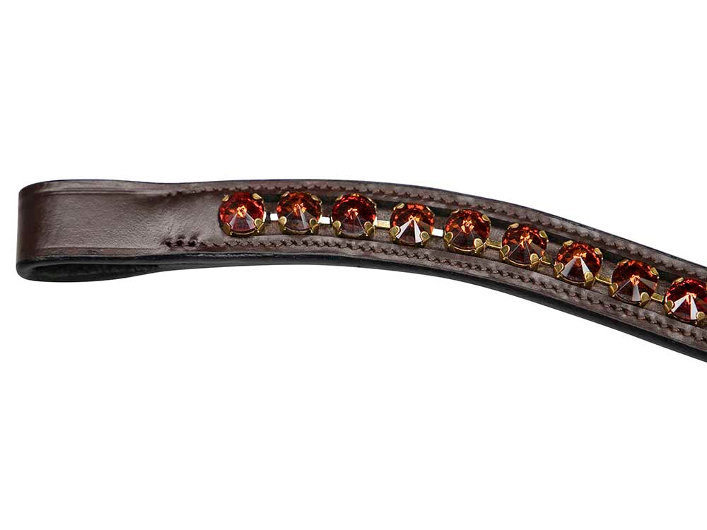 Crystal browband with bling