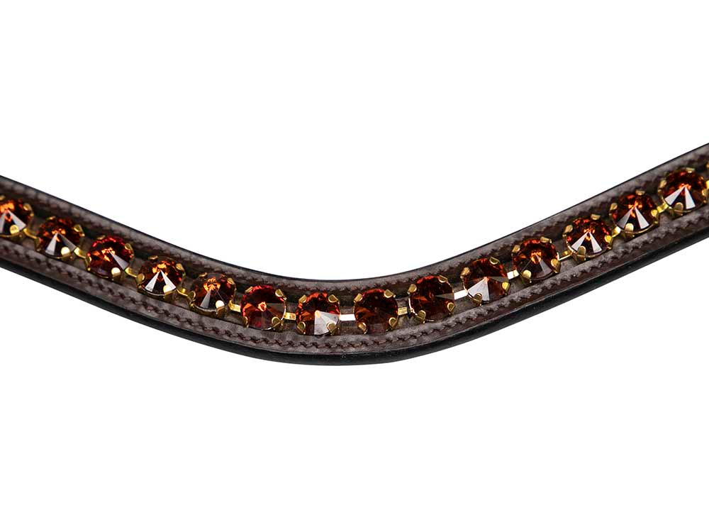 Crystal browband with bling