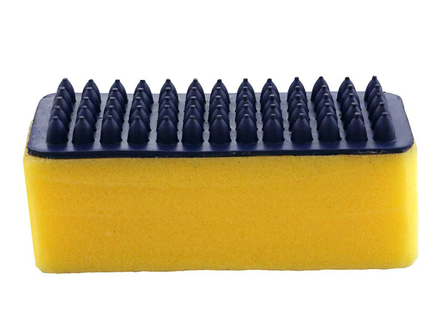 Rubber Grooming Sponge Brush