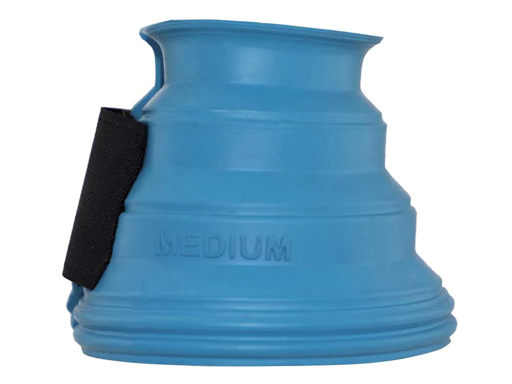 Another side view of Blue Safety Step Bell Boots