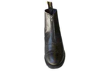 Adult Zip Up Synthetic Leather Paddock Boots
