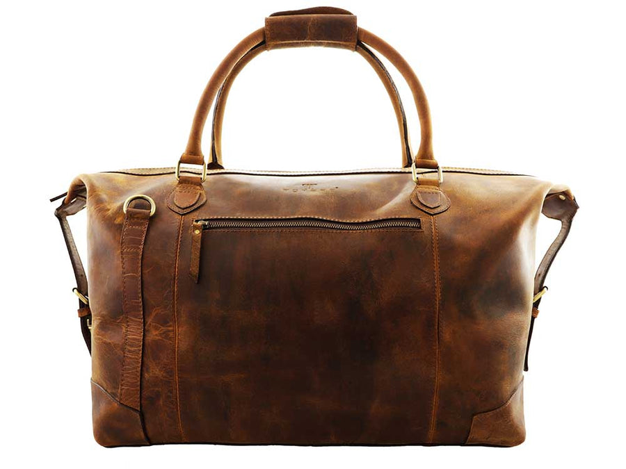 Totare Milan Leather Duffel Bag