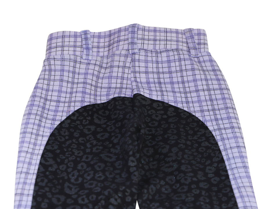Children's Mixed Print Pull On Riding Breeches