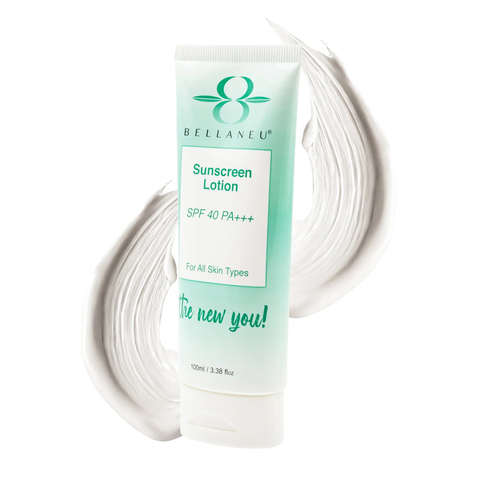 Bellaneu sunscreen lotion tube