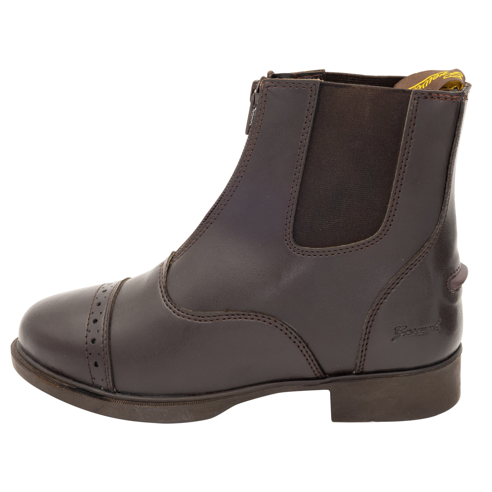 Children&#39;s Zip Up Synthetic Paddock Boots