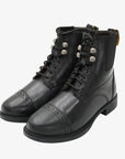 Lace-Up Leather Paddock Boots