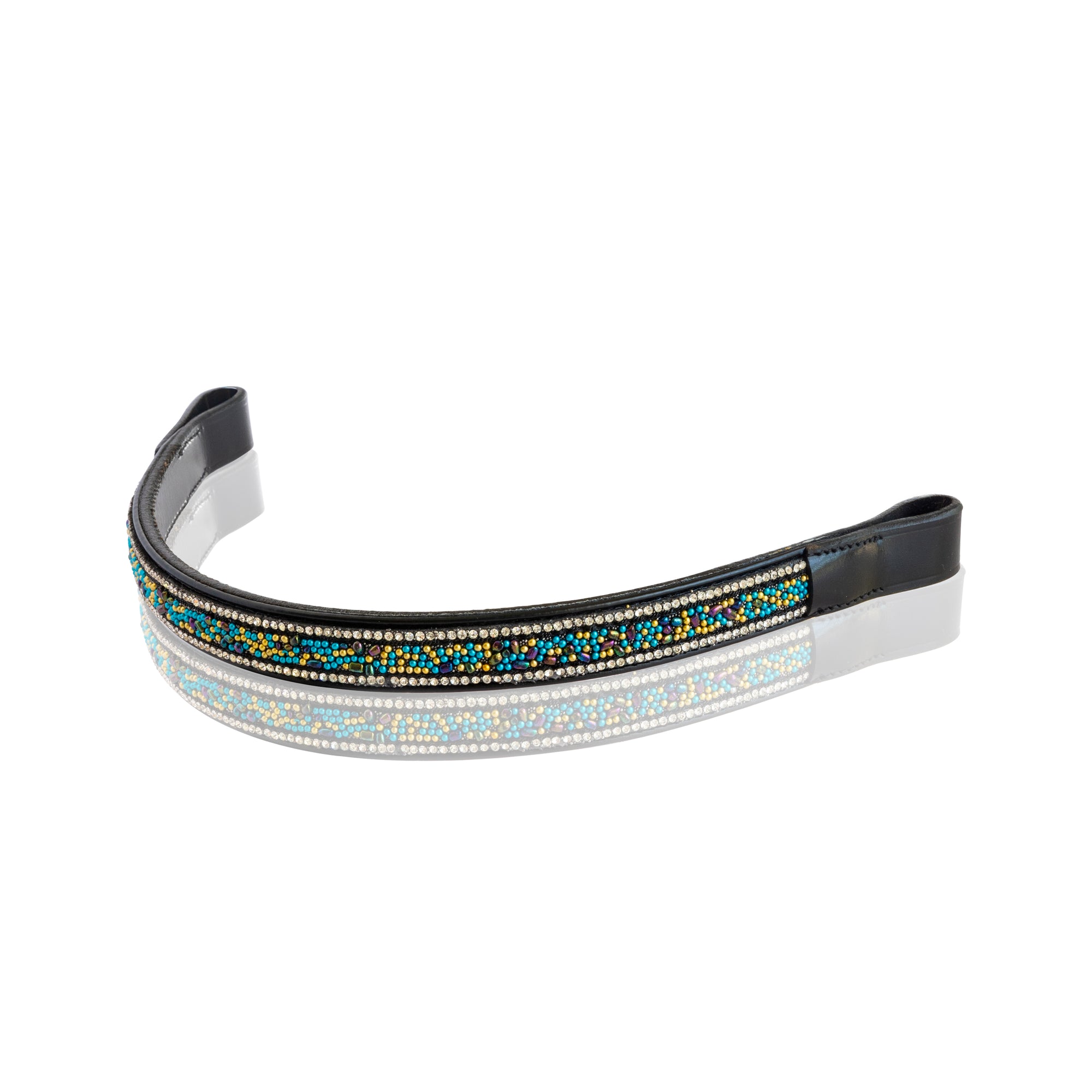 Peacock Beads Browband