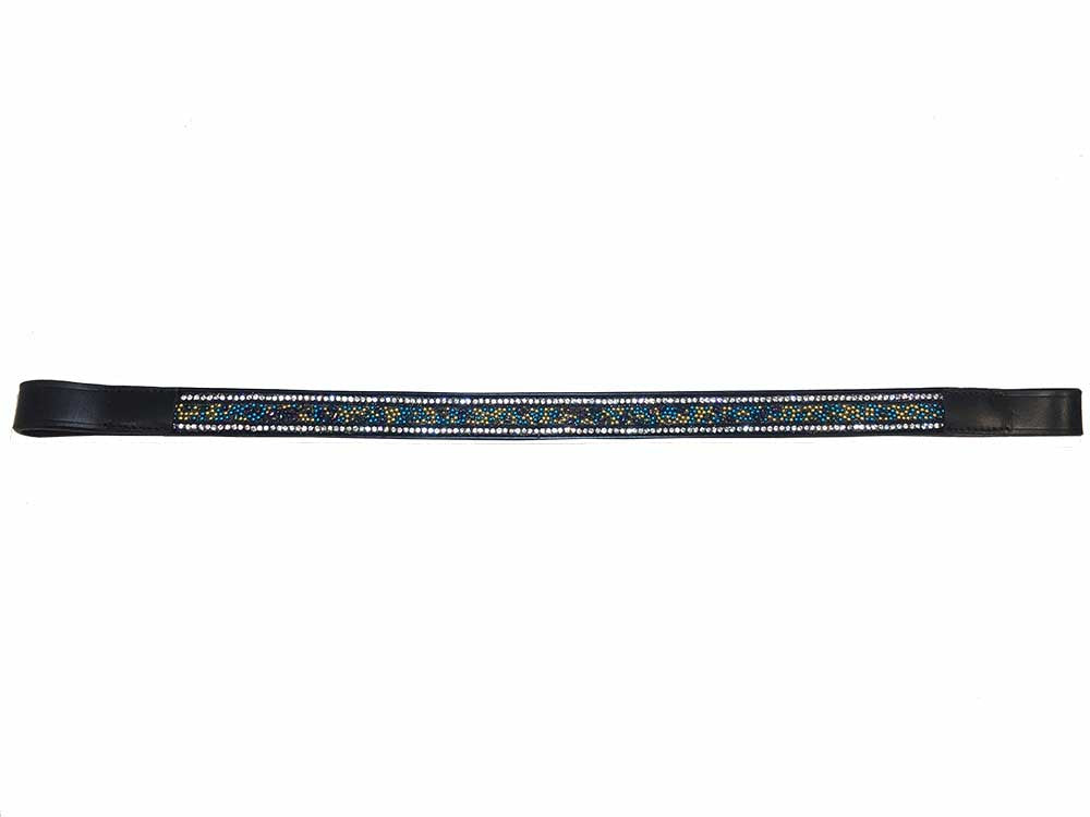 Peacock Beads Browband