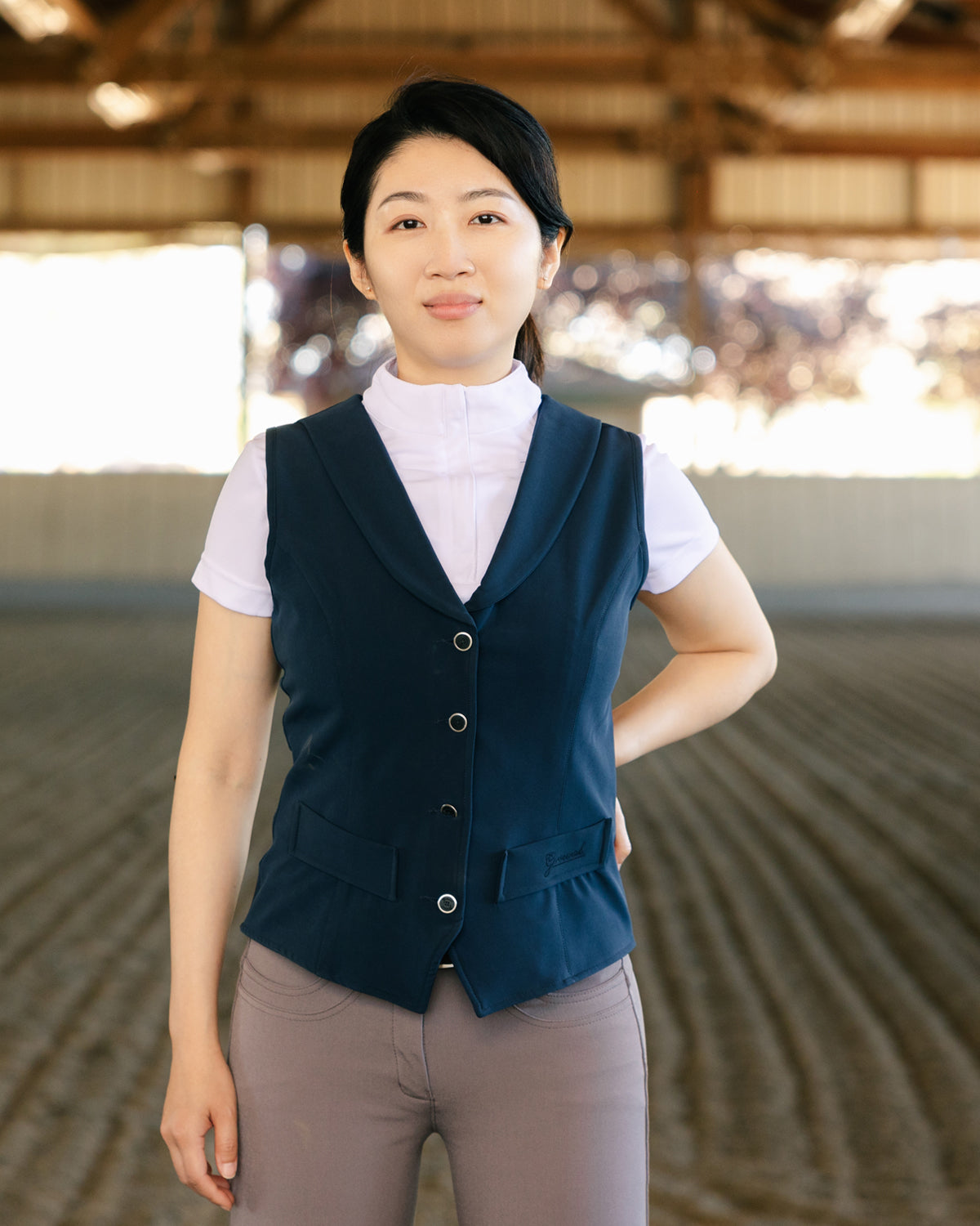 Joyce Decorative Women's Horse Riding Vest – Grewal Equestrian