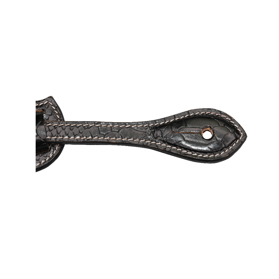 Western Spur Straps #118   Black