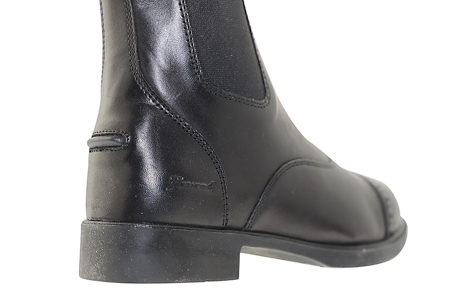 Adult Zip Up Synthetic Leather Paddock Boots